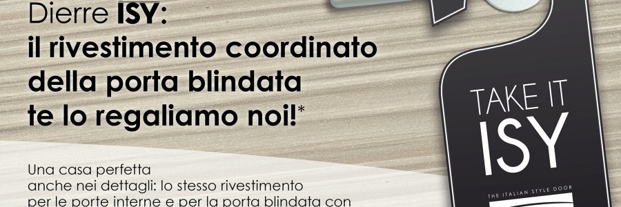 Promozione su porte Dierre ISY